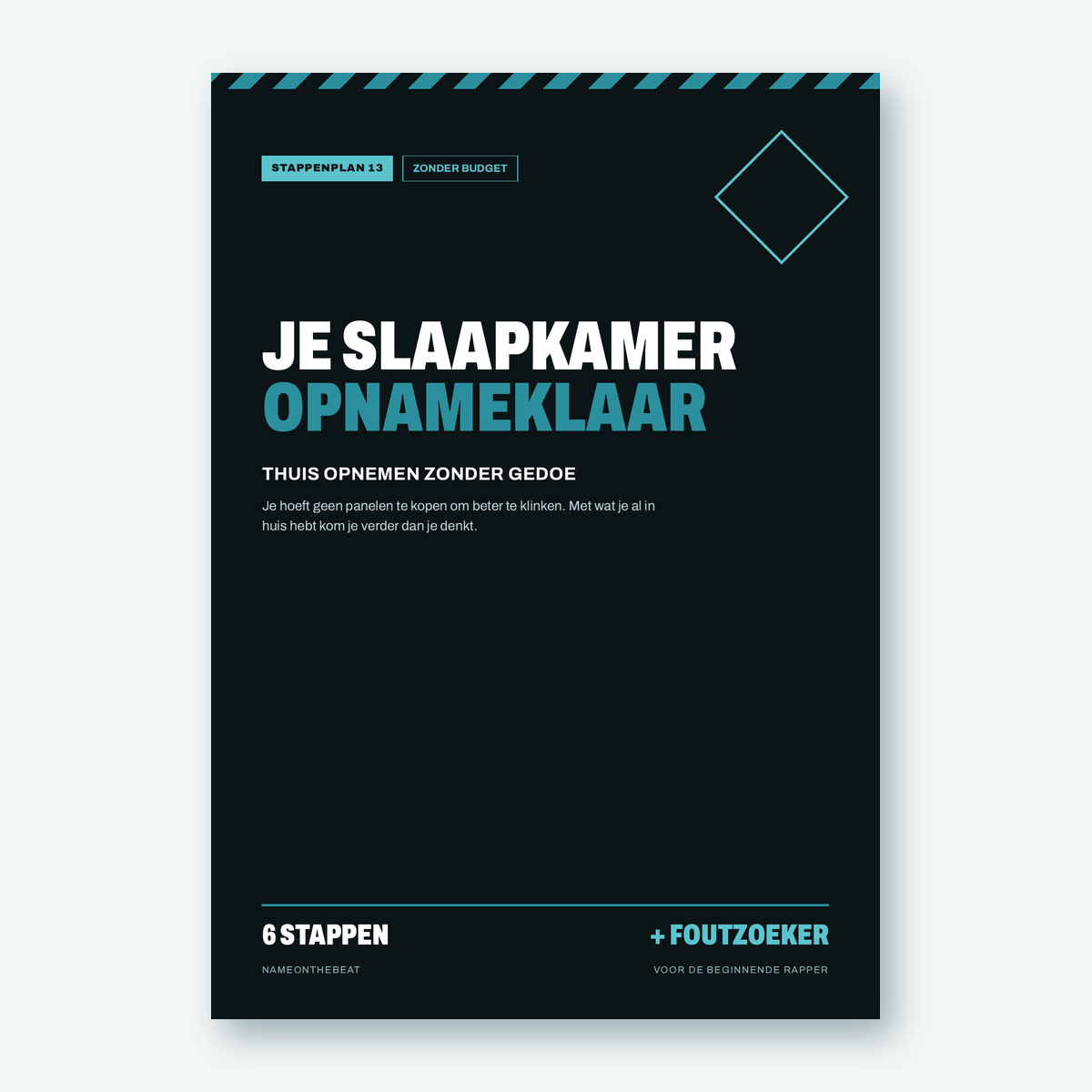 Stappenplan: Je slaapkamer opnameklaar maken zonder budget (voorkant van de PDF)