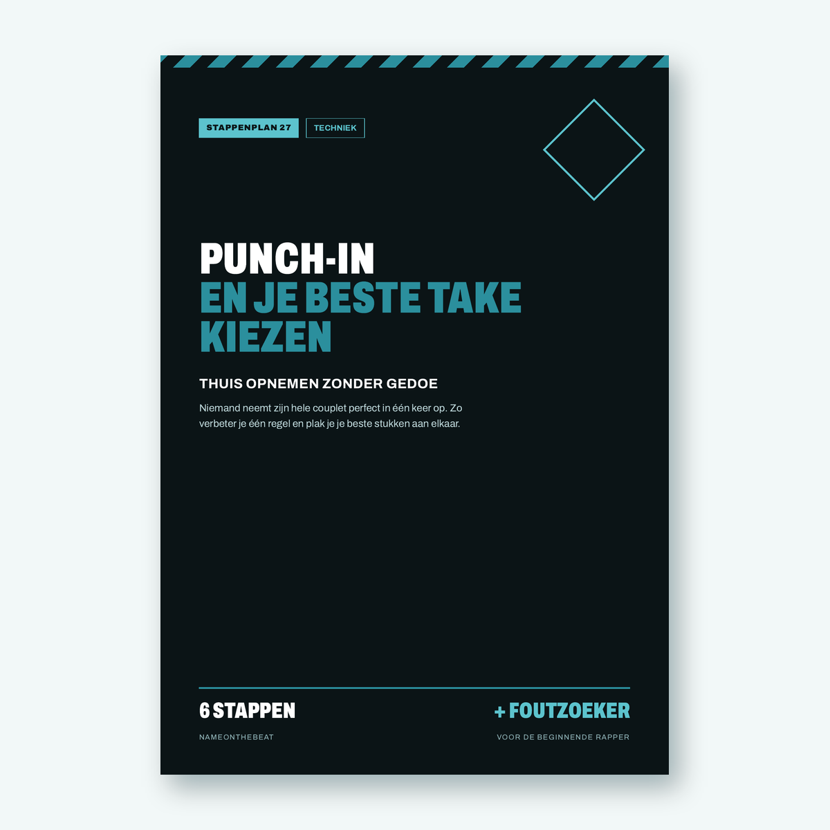 Stappenplan: Punch-in en je beste take kiezen (voorkant van de PDF)