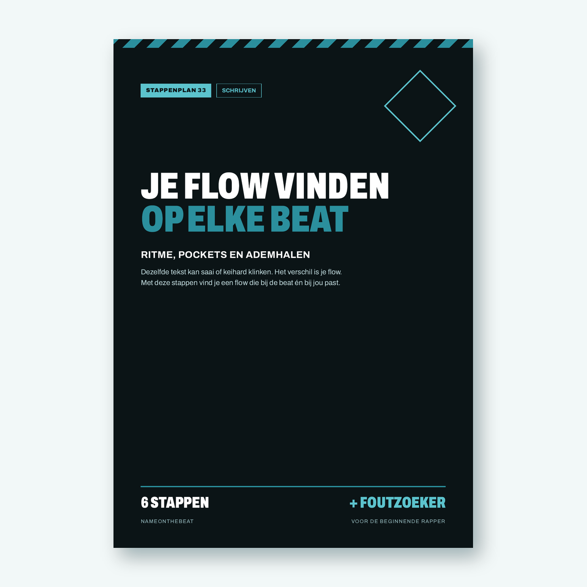 Stappenplan: Je flow vinden op elke beat (voorkant van de PDF)