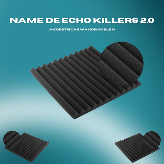 Akoestische schuimpanelen voor een thuisstudio