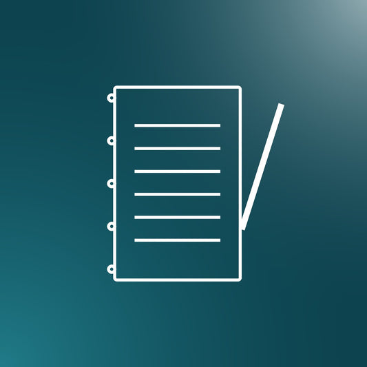 Notitieboek-icoon voor uitleg over BMI en ASCAP