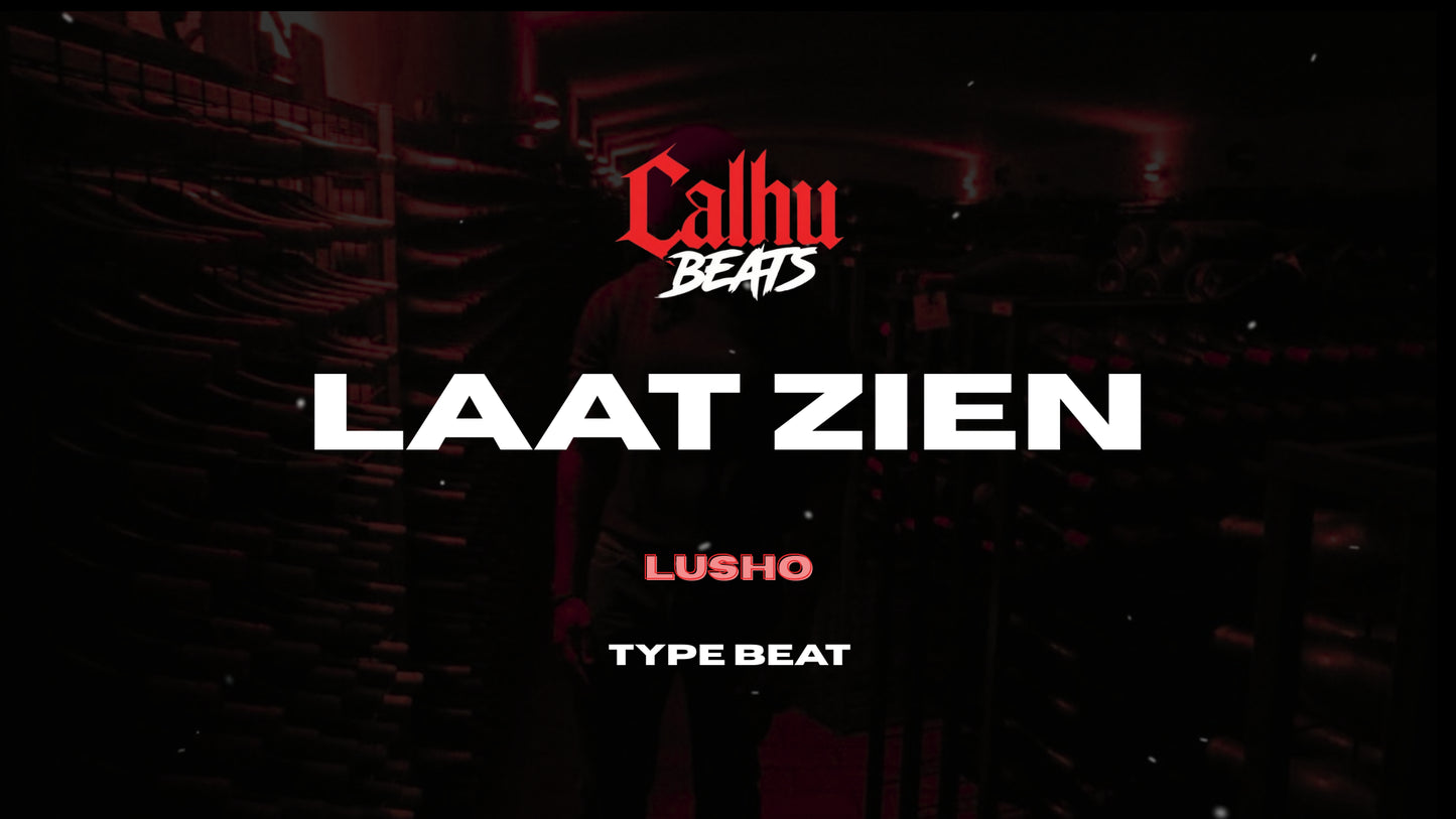 Lusho Type Beat | "Laat Zien" | Dutch Trap Beat 2026