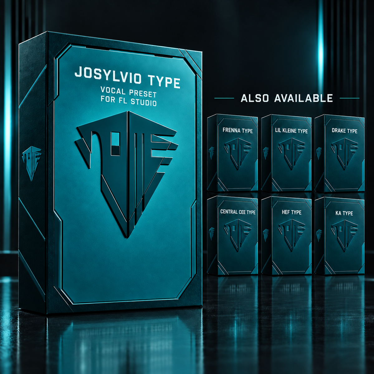 NameOnTheBeat JOSYLVIO TYPE vocal preset box cover