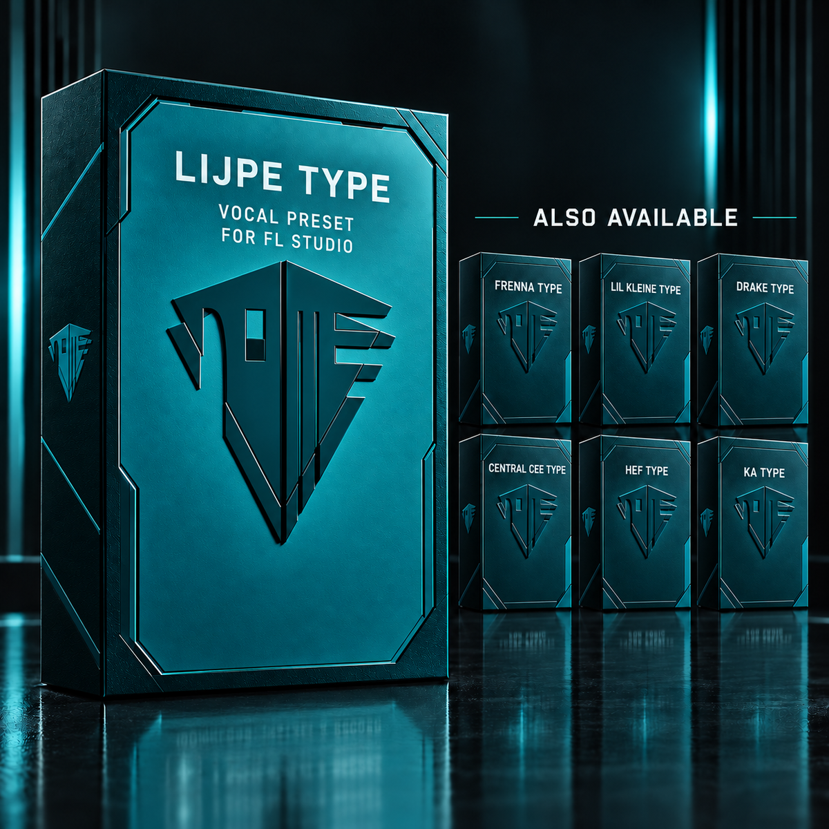 NameOnTheBeat LIJPE TYPE vocal preset box cover