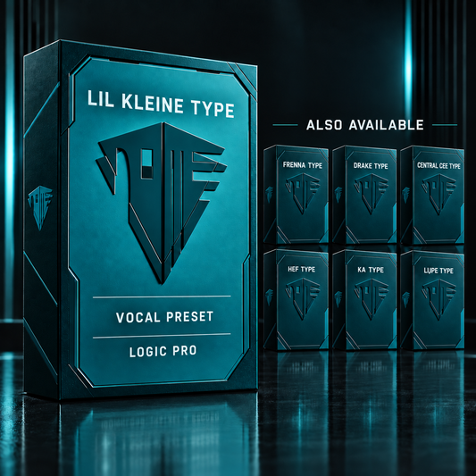 NameOnTheBeat LIL KLEINE TYPE vocal preset box cover