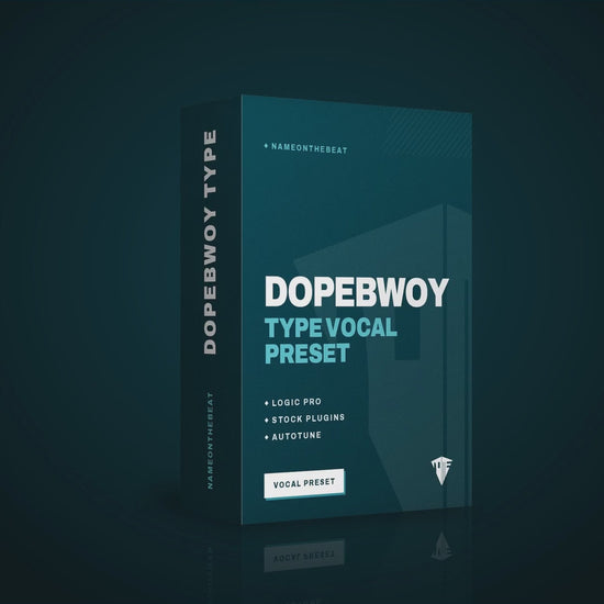 Dopebwoy type vocal preset Logic Pro – voor en na video