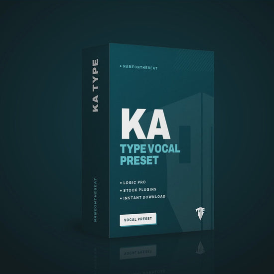 KA type vocal preset Logic Pro – voor en na video