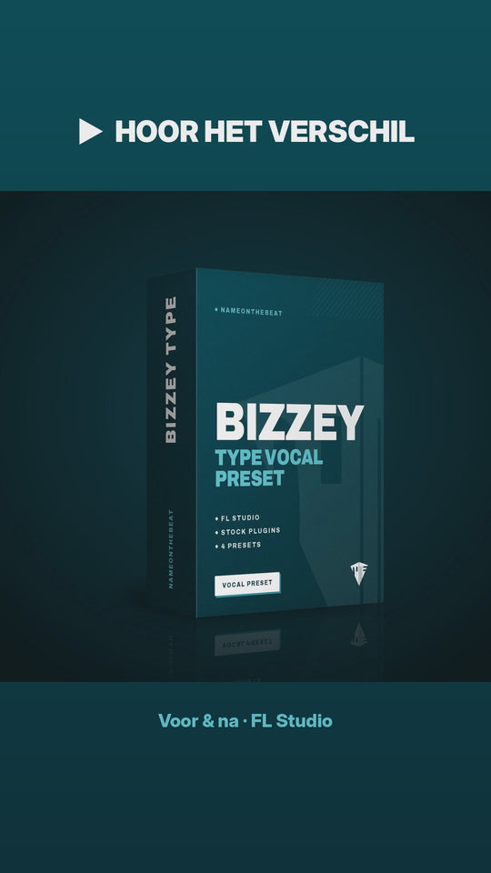 Bizzey type vocal preset FL Studio – voor en na video