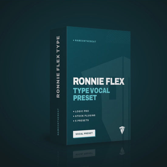 Ronnie Flex type vocal preset Logic Pro – voor en na video