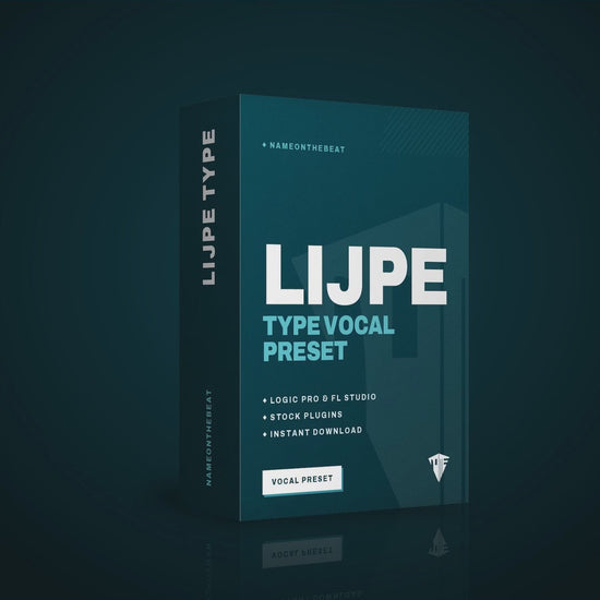 Lijpe type vocal preset Logic Pro – voor en na video