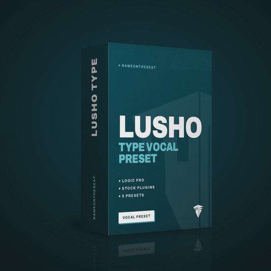 Lusho type vocal preset Logic Pro – voor en na video