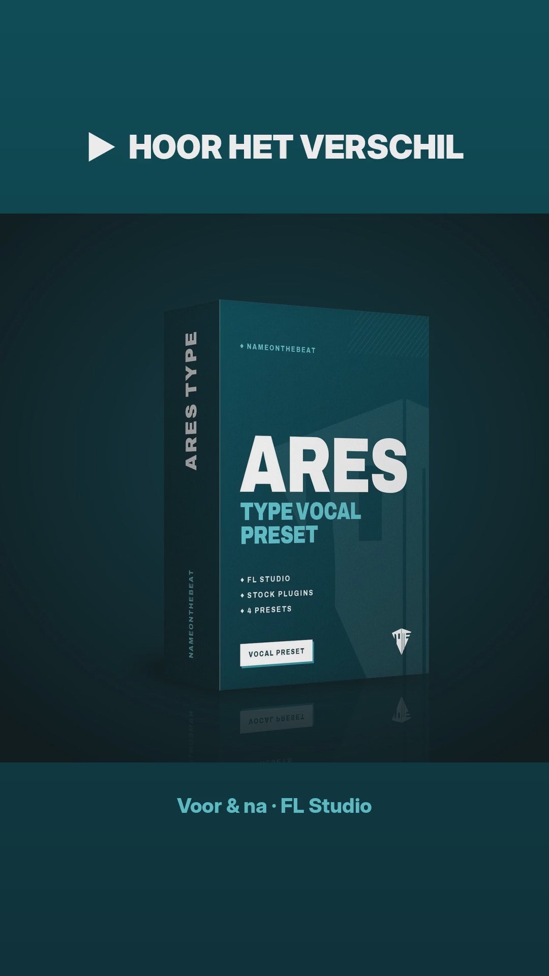 Ares type vocal preset FL Studio – voor en na video