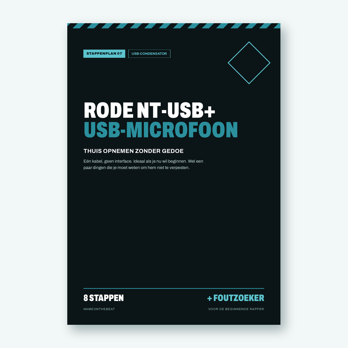 Stappenplan: Opnemen met de Rode NT-USB+ (voorkant van de PDF)