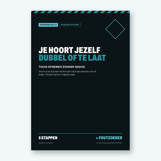 Stappenplan: Jezelf dubbel of te laat horen tijdens opnemen oplossen (voorkant van de PDF)