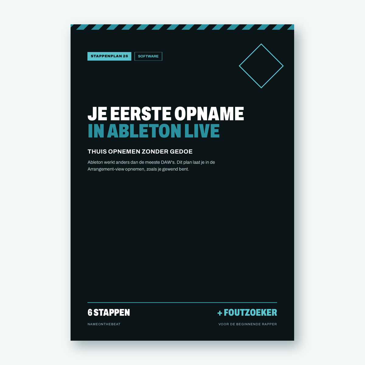 Stappenplan: Je eerste vocal opnemen in Ableton Live (voorkant van de PDF)