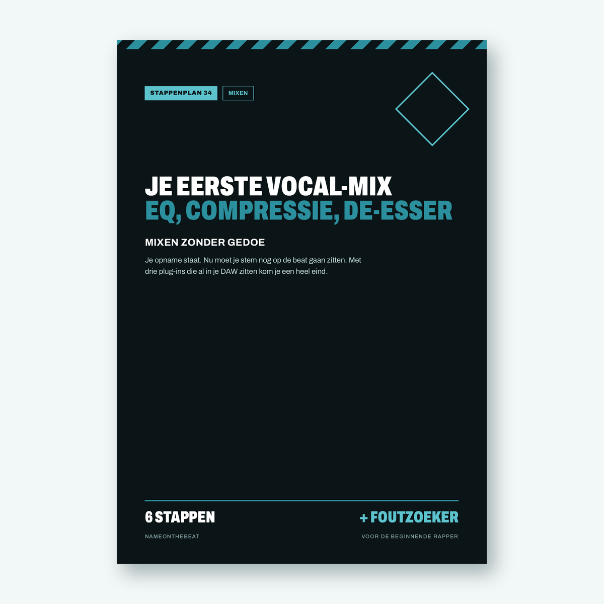 Stappenplan: Je eerste vocal-mix (voorkant van de PDF)