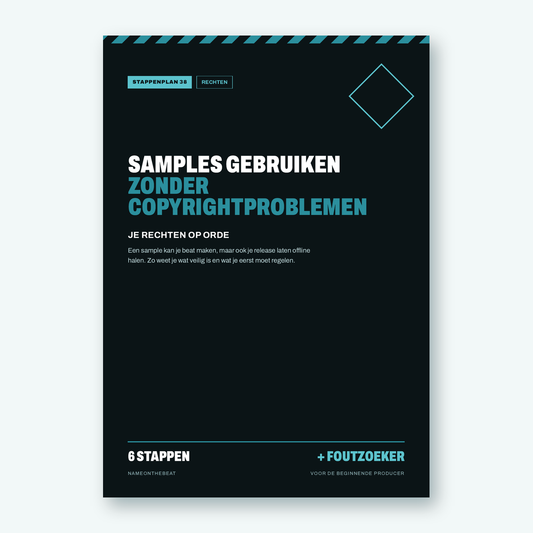 Stappenplan: Samples gebruiken zonder copyrightproblemen (voorkant van de PDF)