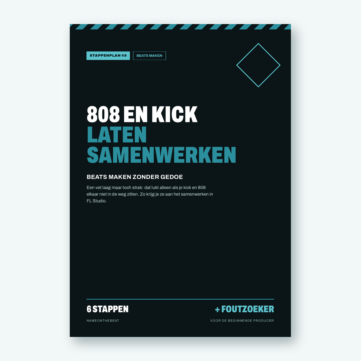 Stappenplan: 808 en kick laten samenwerken (voorkant van de PDF)